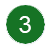 Green icon with the number 3.