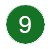 Green icon with the number 9.