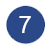 Blue icon with the number 7.